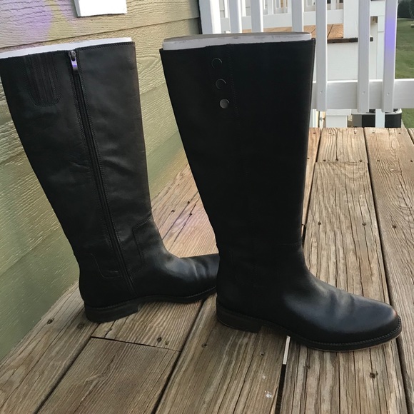 Franco Sarto Shoes - Franco Sarto Leather Riding Boots